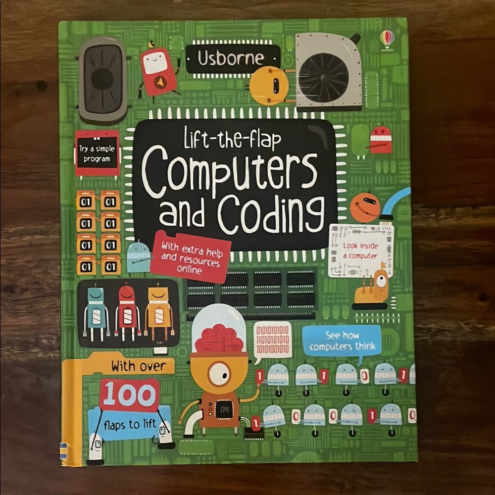Usborne Lift-the-Flap Computers and Coding Book